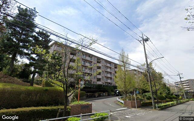 パークサイド南大沢の外観（Googleストリートビュー）