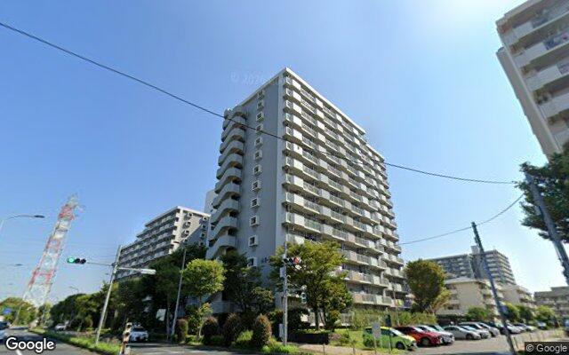 清新南ハイツの外観（Googleストリートビュー）