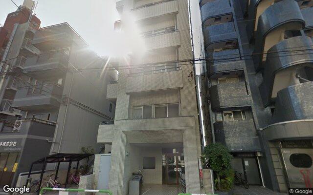 朝日小日向マンションの外観（Googleストリートビュー）