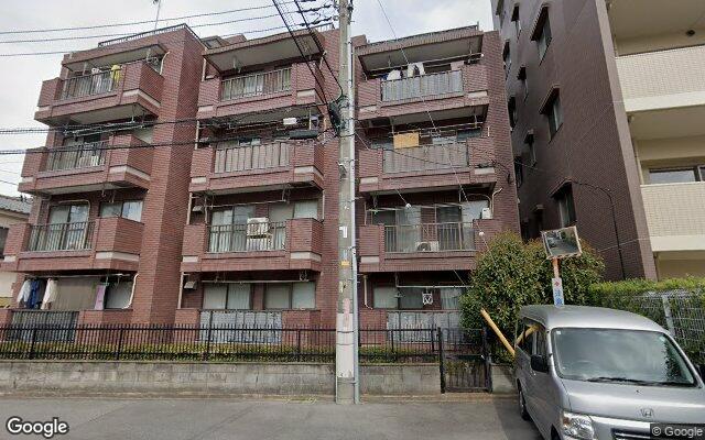 パピヨン武蔵砂川の外観（Googleストリートビュー）