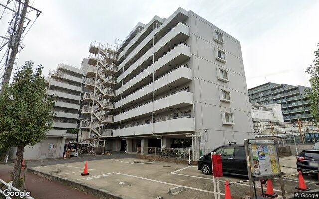 中銀第2城北パークマンシオンの外観（Googleストリートビュー）