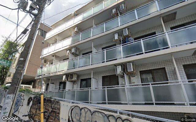 トップ恵比寿の外観（Googleストリートビュー）