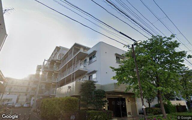 ニックハイム渋江公園の外観（Googleストリートビュー）