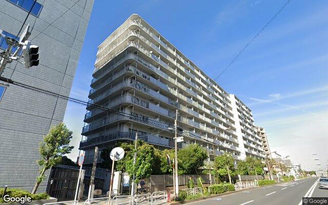 ハイラーク木場の外観（Googleストリートビュー）