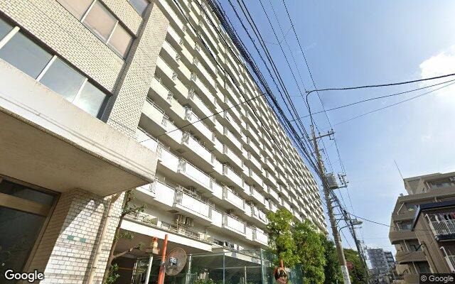 グリーンヒル西葛西2号館の外観（Googleストリートビュー）