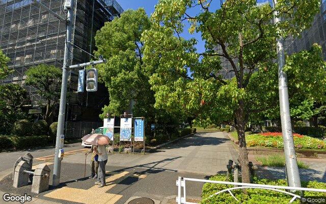 清新北ハイツ12号棟の外観（Googleストリートビュー）