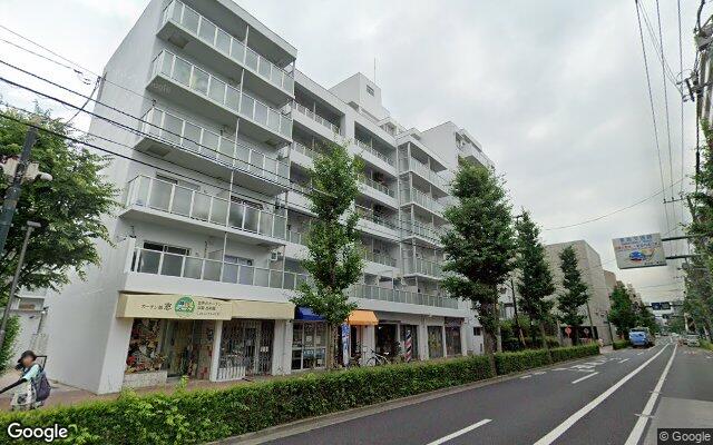 武蔵野ビューハイツの外観（Googleストリートビュー）