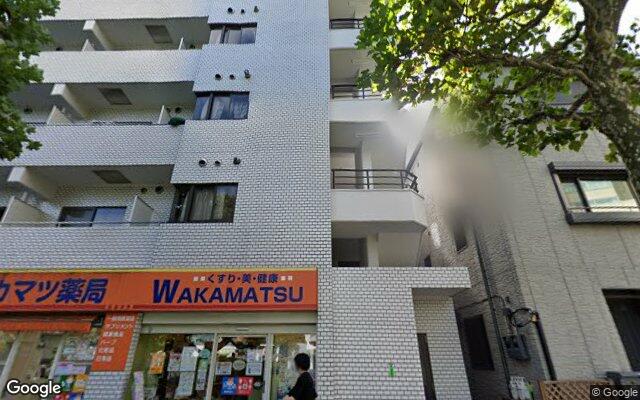 シャンベール若松町の外観（Googleストリートビュー）