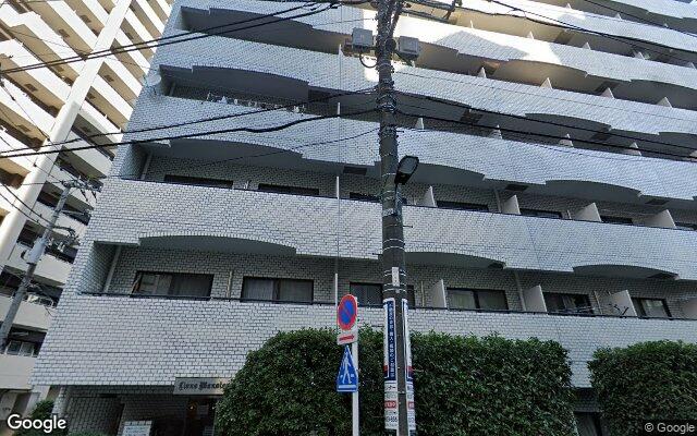 ライオンズマンション駒込六義園の外観（Googleストリートビュー）