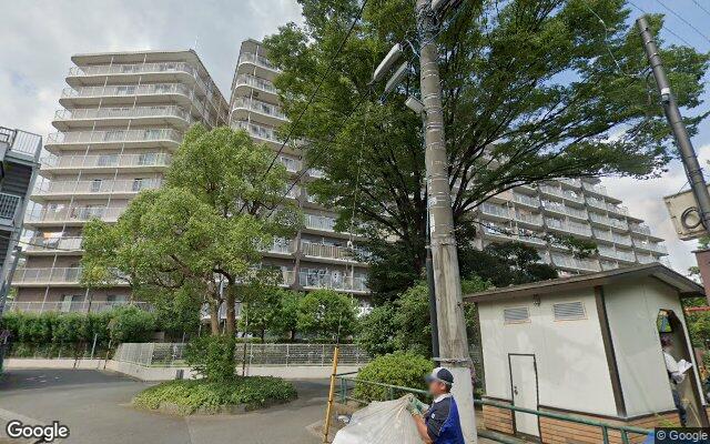 扇サンハイツの外観（Googleストリートビュー）