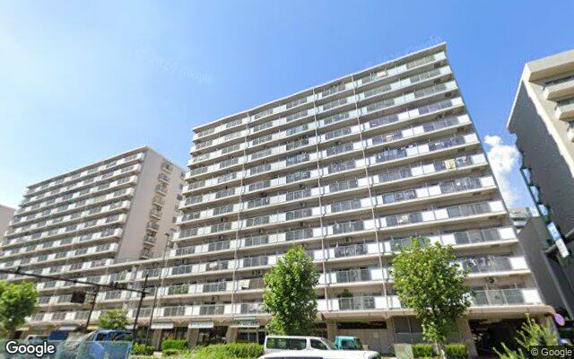 コープ野村亀戸東棟の外観（Googleストリートビュー）