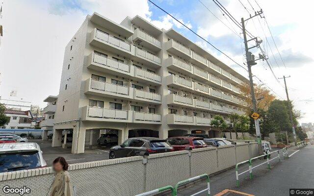 パサニアガーデン目白台の外観（Googleストリートビュー）