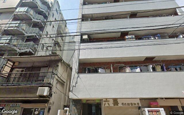 台東マンションの外観（Googleストリートビュー）
