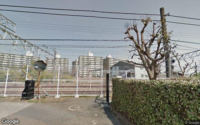 西武拝島ハイツ5号棟の外観（Googleストリートビュー）
