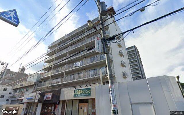 西大島ビューハイツの外観（Googleストリートビュー）