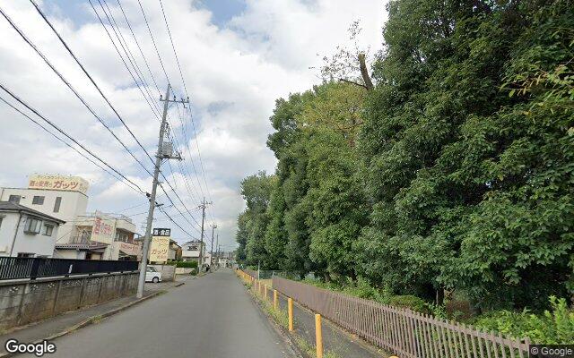 西原グリーンハイツ5号棟の外観（Googleストリートビュー）