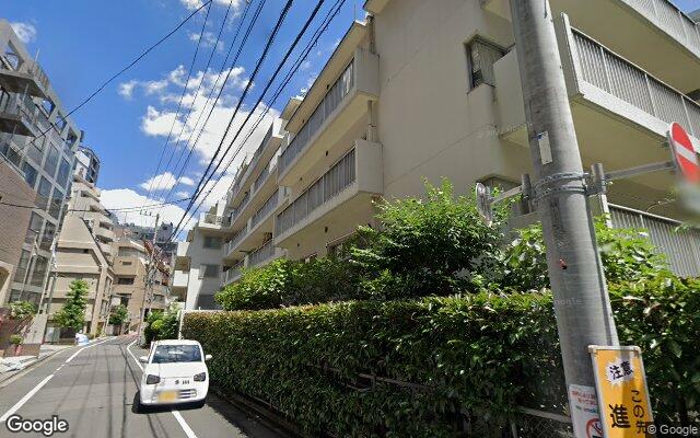 藤和湯島コープの外観（Googleストリートビュー）