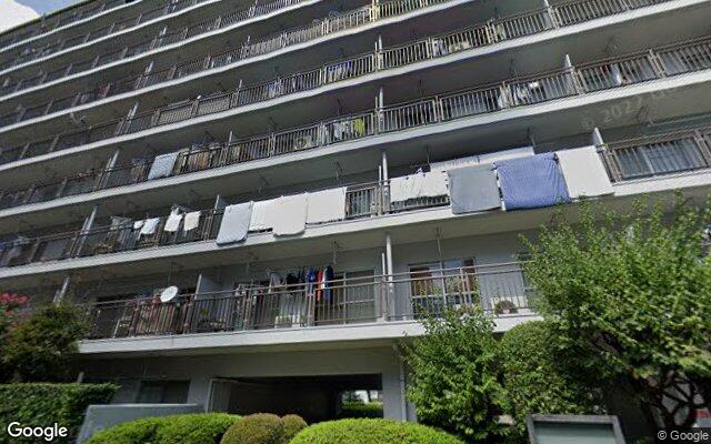 三井東陽ハイツの外観（Googleストリートビュー）