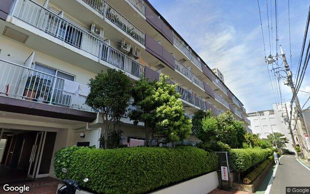 日商岩井南千住マンションの外観（Googleストリートビュー）
