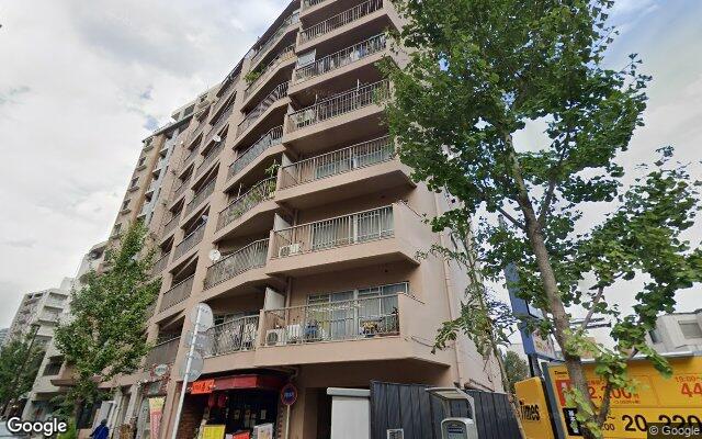 西日暮里サマリヤマンションの外観（Googleストリートビュー）