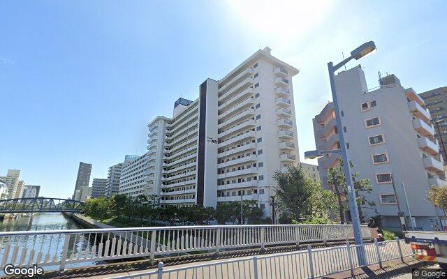 マンションニュー清澄の外観（Googleストリートビュー）