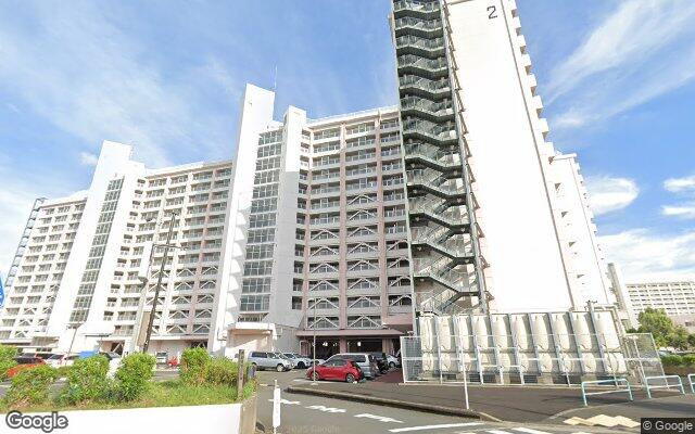 南砂住宅2号棟の外観（Googleストリートビュー）