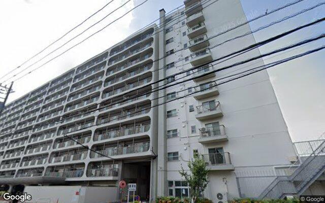 武蔵野スカイハイツの外観（Googleストリートビュー）