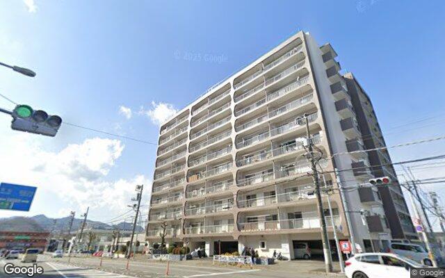 八王子サニーハイツの外観（Googleストリートビュー）