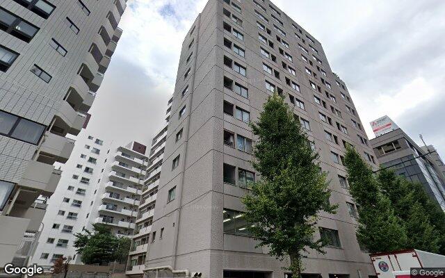 高輪グランドハイツの外観（Googleストリートビュー）