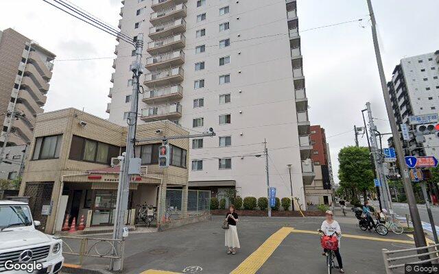 藤和戸越コープの外観（Googleストリートビュー）