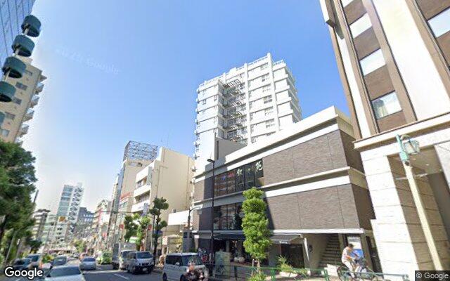 プレジデント目黒ハイツの外観（Googleストリートビュー）