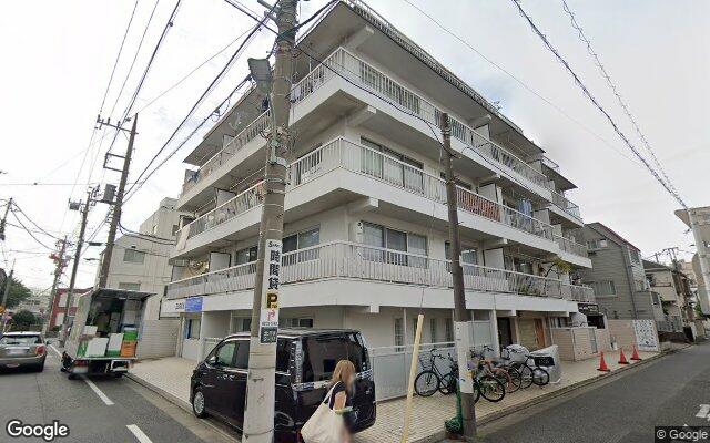 北千束アイレの外観（Googleストリートビュー）
