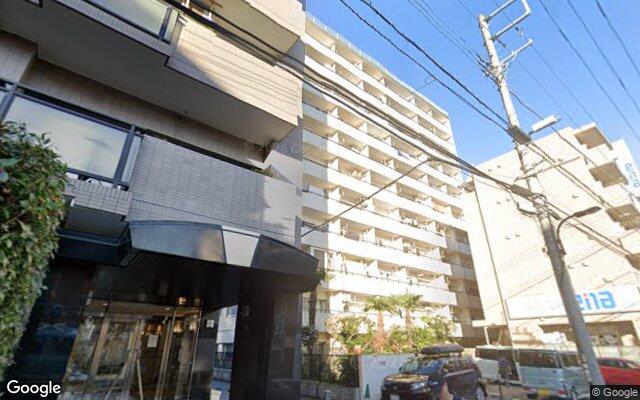 下落合グリーンパークの外観（Googleストリートビュー）