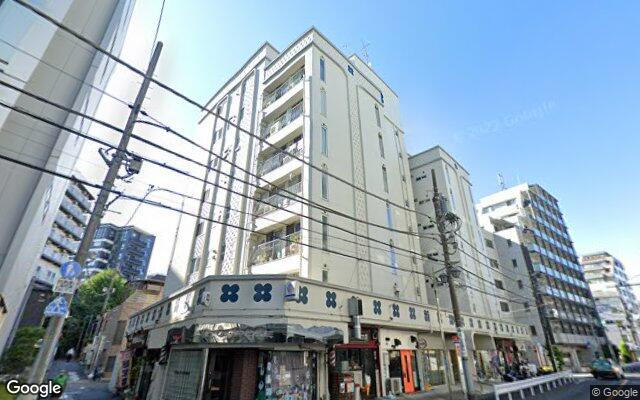 シャンボール中野の外観（Googleストリートビュー）