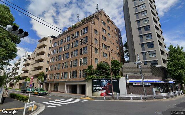 常盤松葵マンションの外観（Googleストリートビュー）