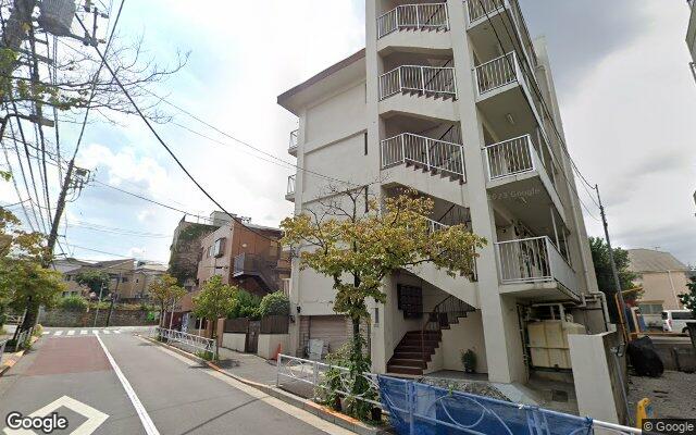 祐天寺マンションの外観（Googleストリートビュー）