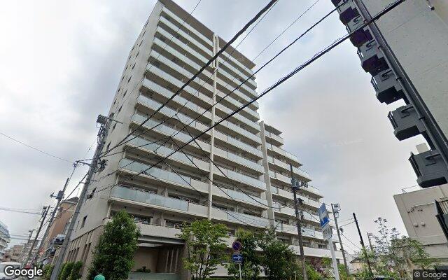 プラウド松戸の外観（Googleストリートビュー）