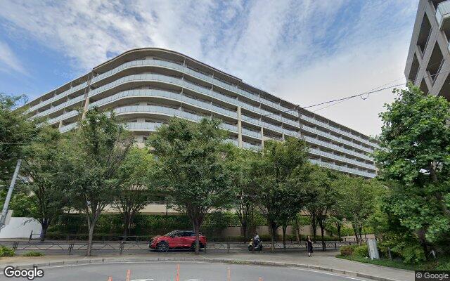 プラウド船橋三街区の外観（Googleストリートビュー）