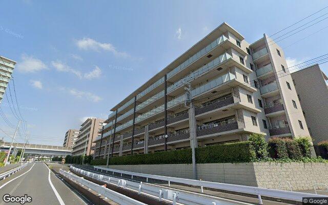 ゲートガーデンズ東松戸アリーナテラスの外観（Googleストリートビュー）