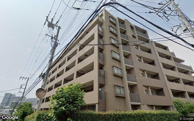 ライオンズ津田沼ヴァリアントの外観（Googleストリートビュー）