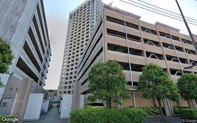 パークシティ柏の葉キャンパス二番街ガーデンコートE棟の外観（Googleストリートビュー）