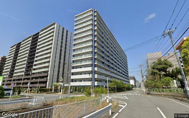 サングランデ千葉みなとの外観（Googleストリートビュー）
