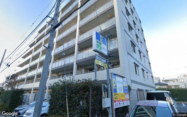 クレアヒルズ幕張本郷の外観（Googleストリートビュー）