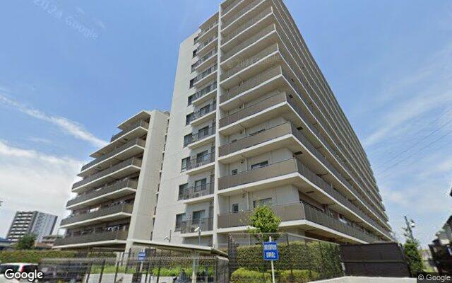 浜野レジデンスの外観（Googleストリートビュー）