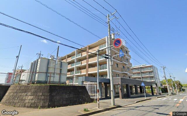 ダイアパレス成田ニュータウンの外観（Googleストリートビュー）