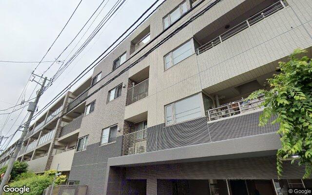 ライオンズ南柏レジデンスの外観（Googleストリートビュー）