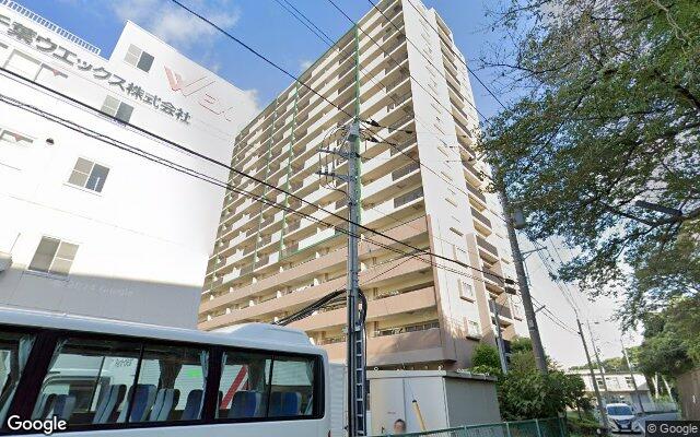 ウィズ松戸きらめきの森の外観（Googleストリートビュー）