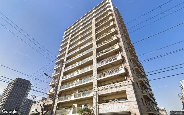 ライネスシティ千葉みなとの外観（Googleストリートビュー）