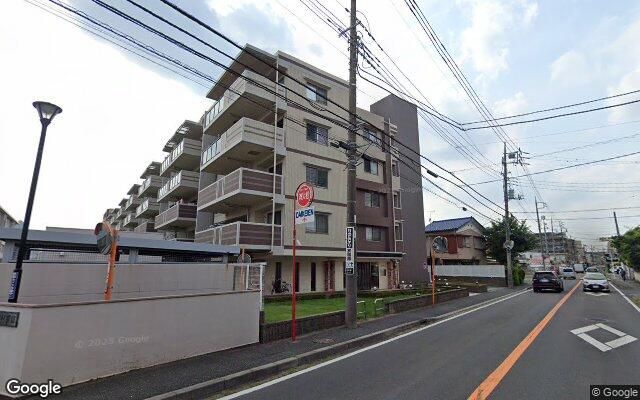 サンクレイドル鎌ヶ谷初富レジデンスの外観（Googleストリートビュー）