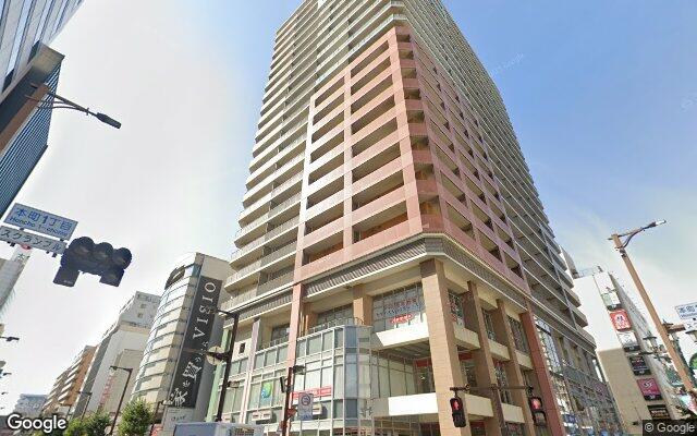 パークタワー船橋の外観（Googleストリートビュー）